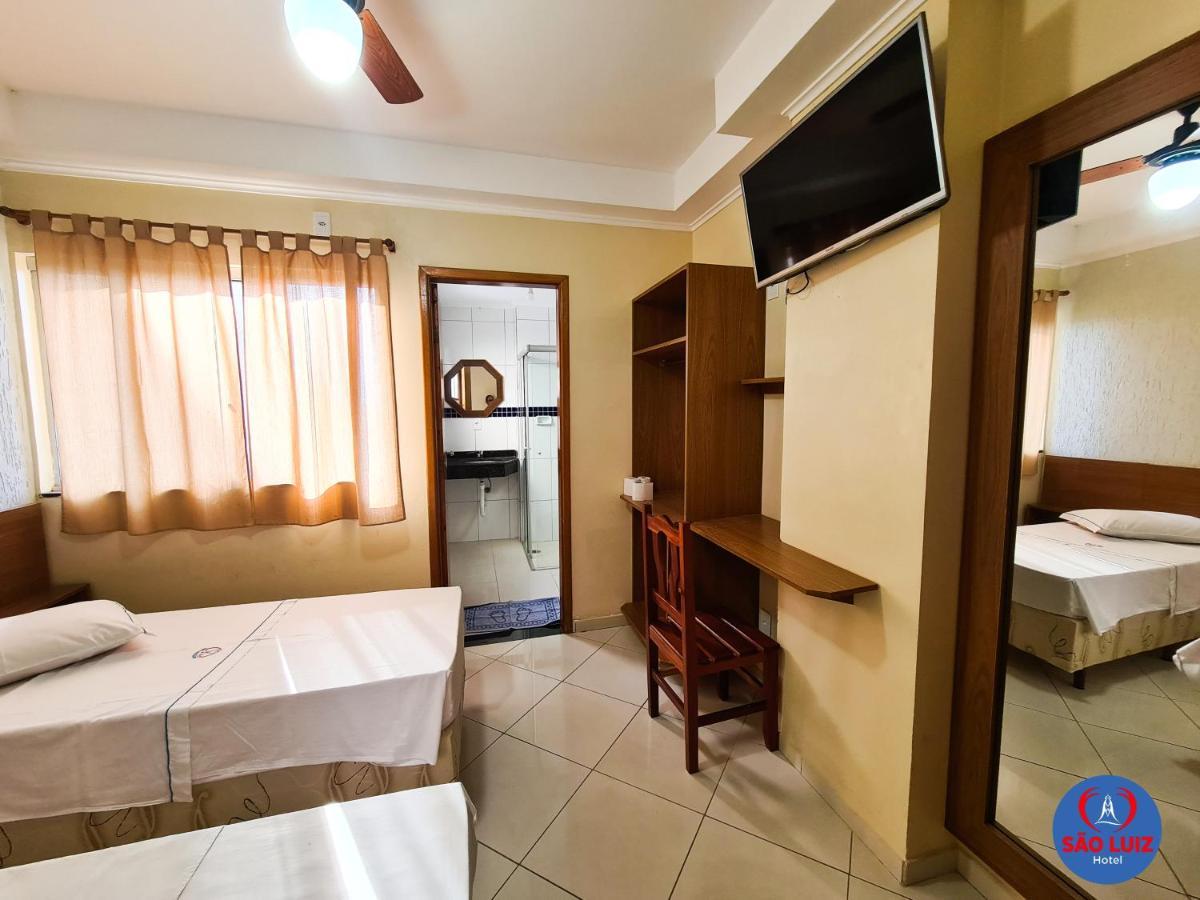 Hotel Sao Luiz Aparecida  Bagian luar foto